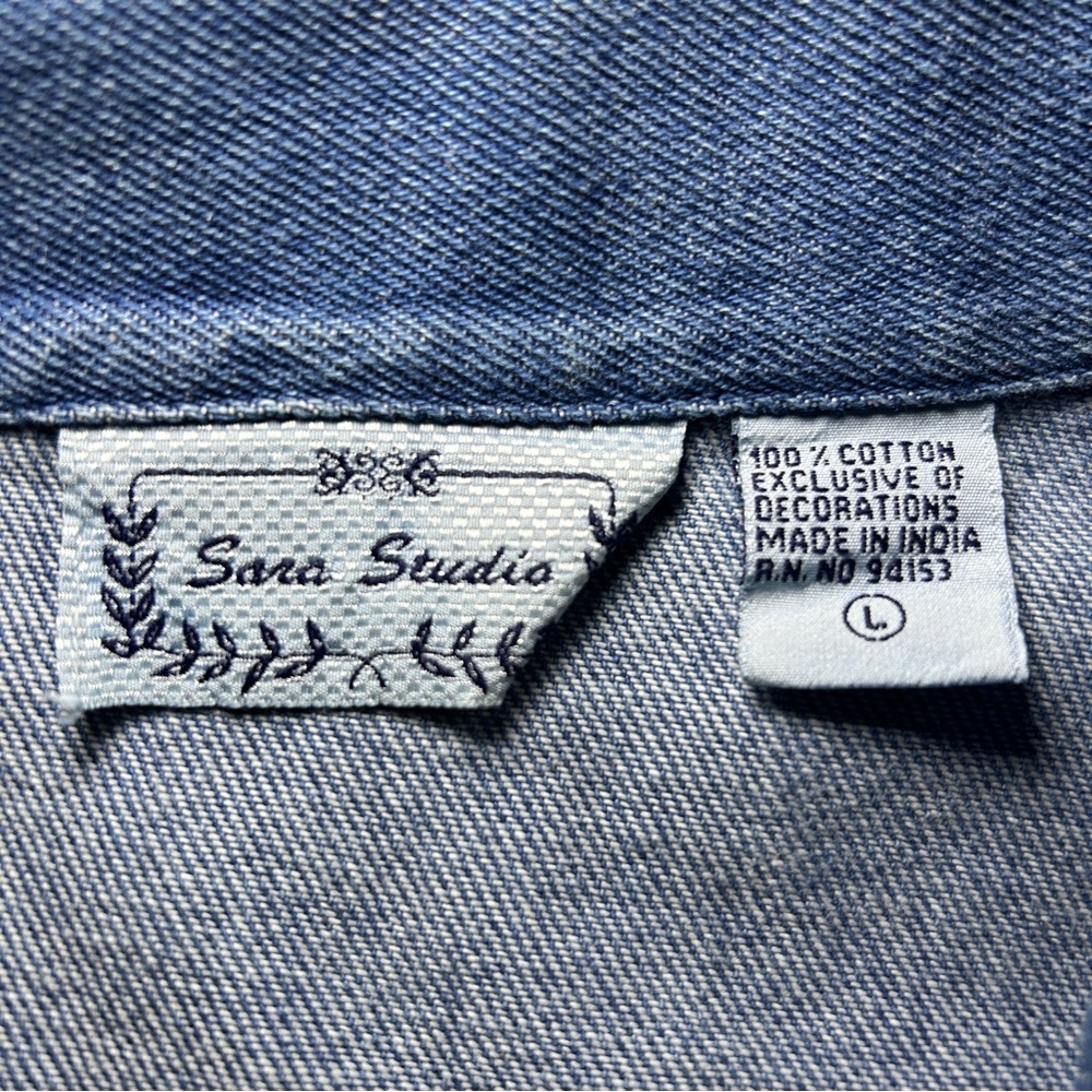 Sara Studio Patchwork Teacher Jacket - image 2